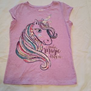 Garanimals heathered purple tee